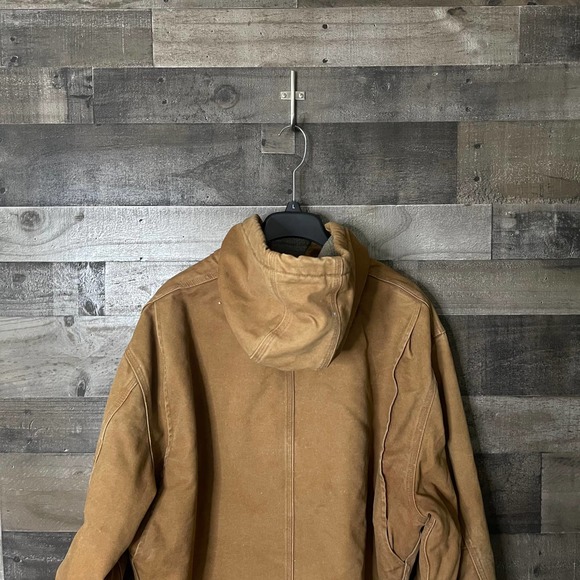 SOLD Carhartt Sierra Sandstone Sherpa Lined Jacket 2XL - Picture 5 of 7